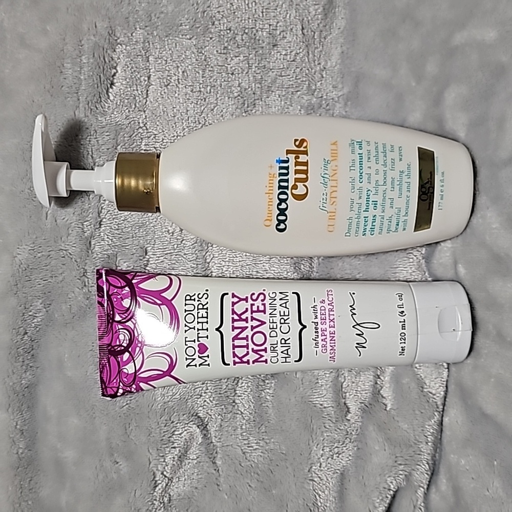 Assorted Curly Hair Styling Products